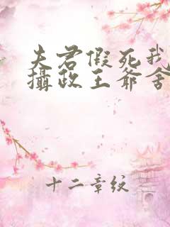 夫君假死我高嫁摄政王爷舍命宠