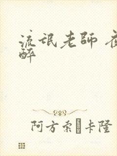 流氓老师 夜独醉