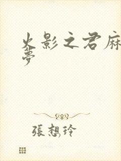 火影之君麻吕的梦