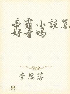 帝霸小说怎么样好看吗