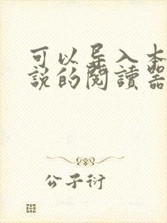 可以导入本地小说的阅读器