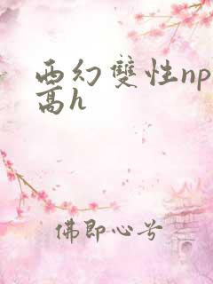 西幻双性np肉高h