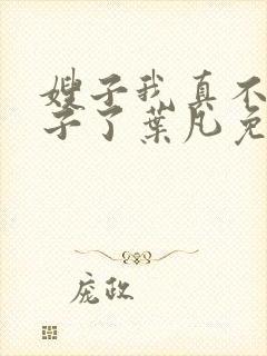 嫂子我真不是傻子了叶凡免费