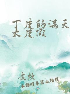 丁度的满天星太太度假