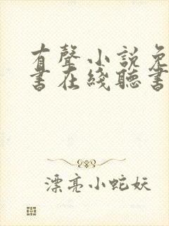 有声小说免费听书在线听书