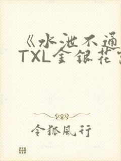 《水泄不通》 TXL金银花露