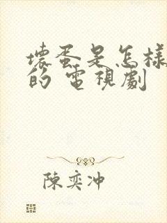 坏蛋是怎样炼成的 电视剧