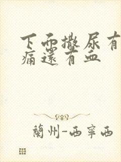 下面撒尿有点刺痛还有血