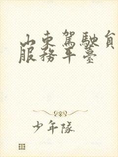 山东驾驶员培训服务平台