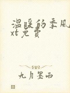 温暖的季风 txt免费