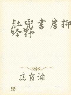 肚兜书房抑制低吟野