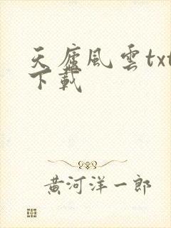 天庐风云txt下载