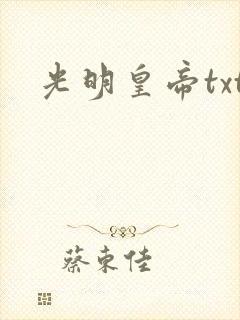 光明皇帝txt