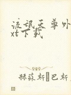 流氓天尊外传txt下载