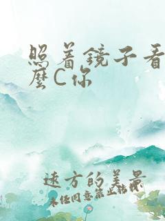 照着镜子看我怎么C你