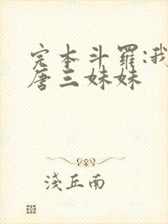 完本斗罗:我是唐三妹妹