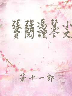 张强冯慧小说免费阅读全文最新章节