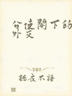 公使阁下的秘密外交