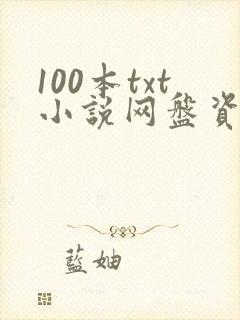 100本txt小说网盘资源双男主