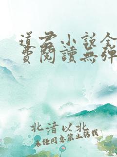 道君小说全文免费阅读无弹窗