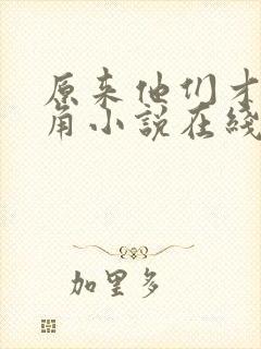 原来他们才是主角小说在线阅读