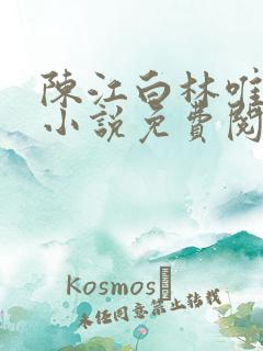 陈江白林唯月的小说免费阅读