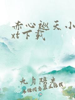 赤心巡天小说txt下载