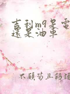 吉利m9是电车还是油车