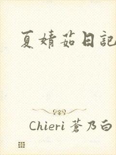 夏婧茹日记