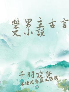 双男主古言情甜文小说