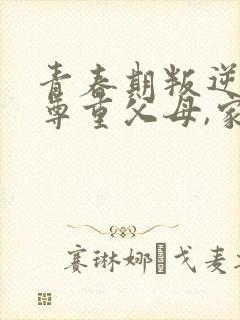 青春期叛逆,不尊重父母,家长该如何引导?