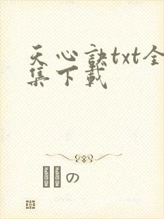 天心诀txt全集下载