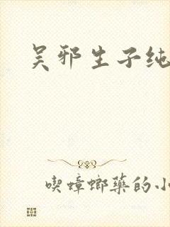 吴邪生子纯生文