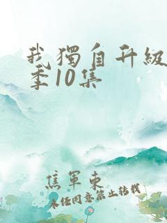 我独自升级第二季10集