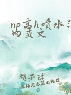 np高h喷水荡肉爽文