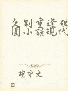 久别重逢破镜重圆小说现代言情