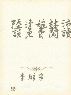 陆清婉林沛琛小说免费阅读最新章节