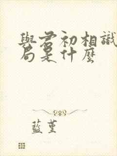 与君初相识大结局是什么