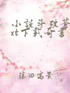 小说斗破苍穹txt下载奇书网