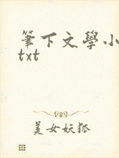 笔下文学小说网txt