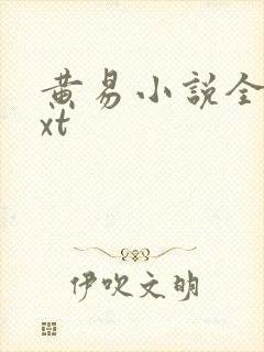 黄易小说全集txt