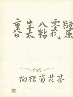 重生八零糙汉老公太粘我原著作者