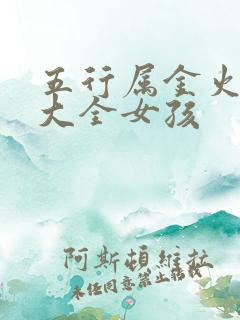 五行属金火的字大全女孩