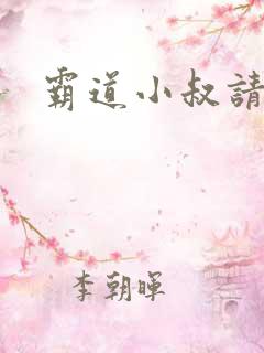 霸道小叔请轻撩