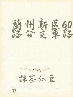 兰州新区608路公交车路线图