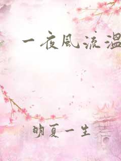 一夜风流温暮生