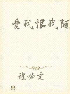 爱我恨我随便你