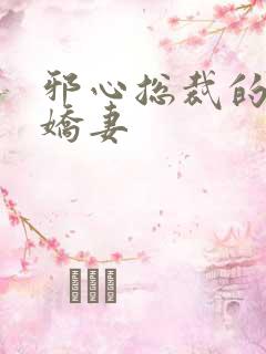 邪心总裁的纯情娇妻