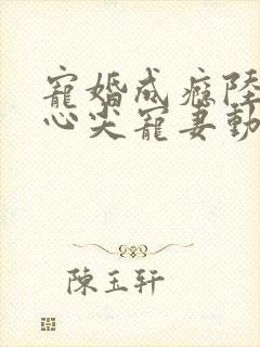 宠婚成瘾陆少的心尖宠妻动漫