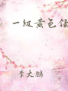 一级黄色录像片